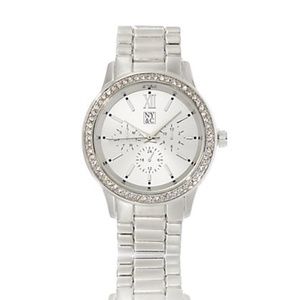 New York & Company Silver-tone Link Watch